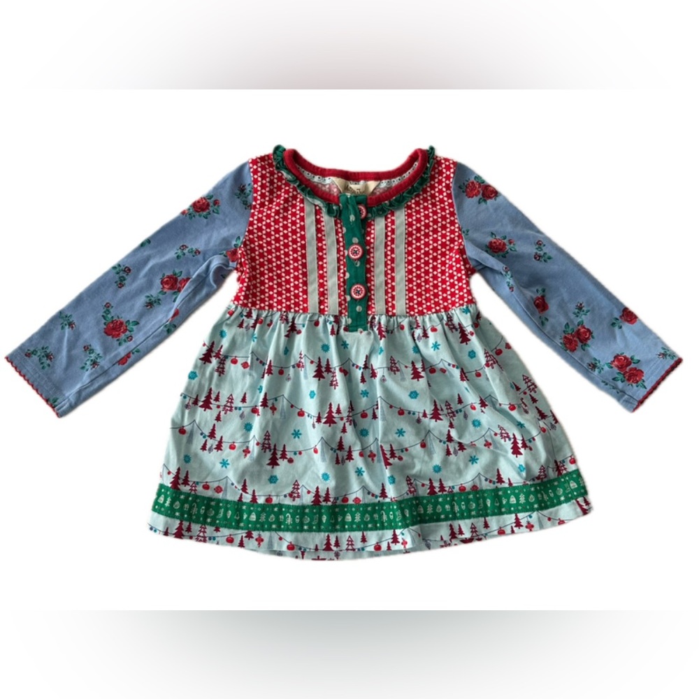 Matilda Jane Christmas Hit The Slopes Tunic Size 18-24 Months